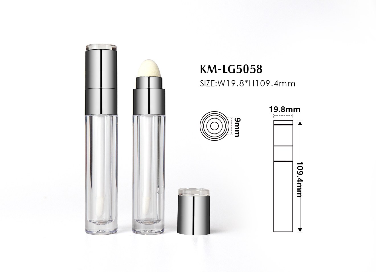 Heavy-Wall Gloss Bottle — KM-LG5058