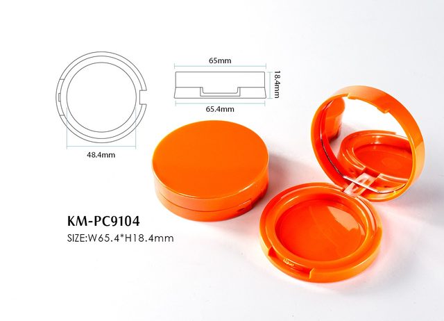 Round Two-Colour Compact — KM-PC9104