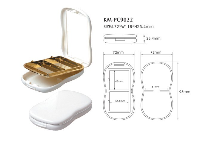 Flat Pressed Compact — KM-PC9022